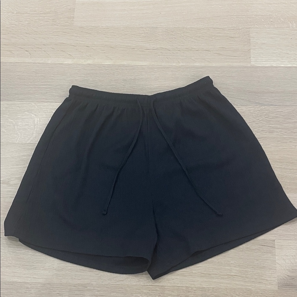 H&M Women’s Linen Blend Shorts Casual Summer Beach Lightweight